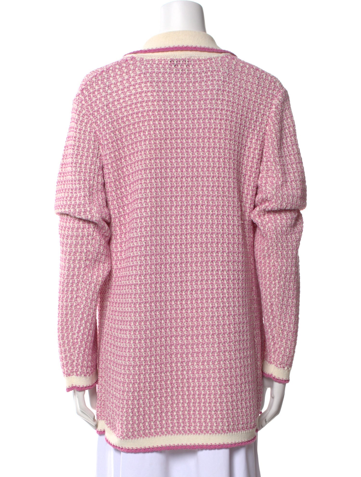 Chanel 2022 Tweed Pattern Sweater